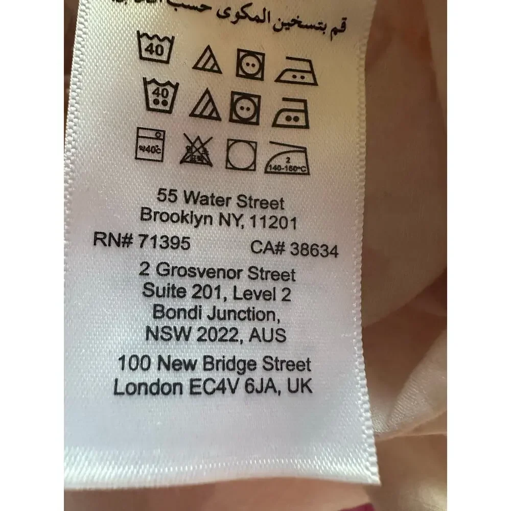 West Elm Stamped Dot Duvet Cover Set Rosette Blush Queen Full 2 euro Shams Pink